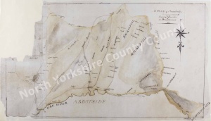 Historic map of Bainbridge 1795
